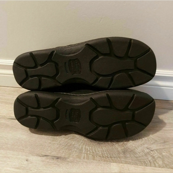 Carolina Aluminum Toe Leather Work Shoes Boots CA5561 Black Oil & Slip Resist 14 - Picture 6 of 7